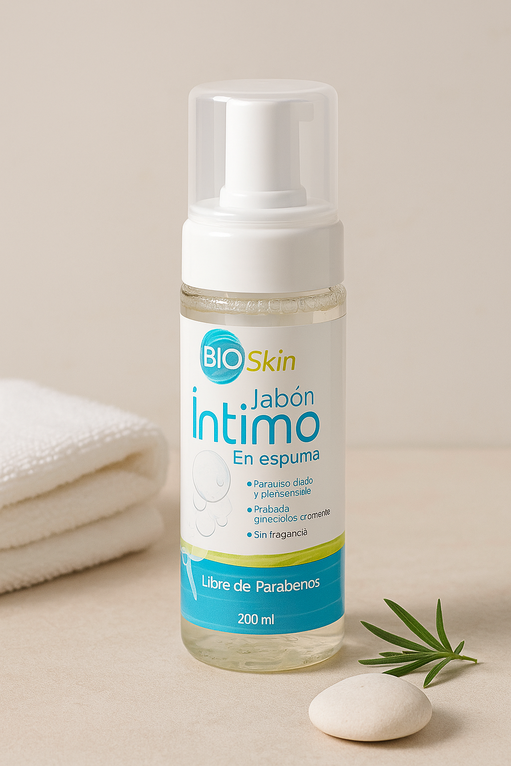 Jabón Íntimo BioSkin en Espuma