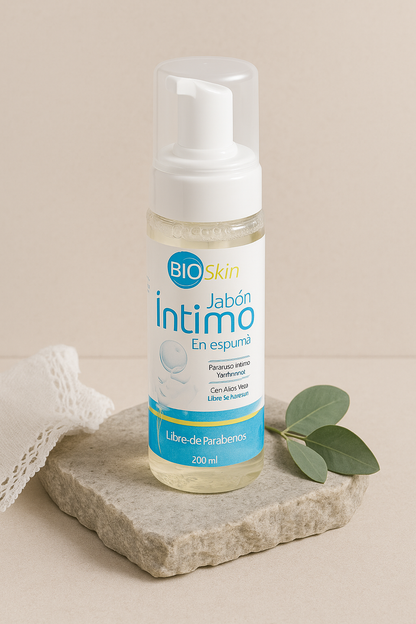 Jabón Íntimo BioSkin en Espuma